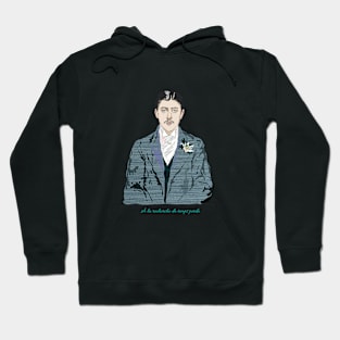 Marcel Proust portrait Hoodie